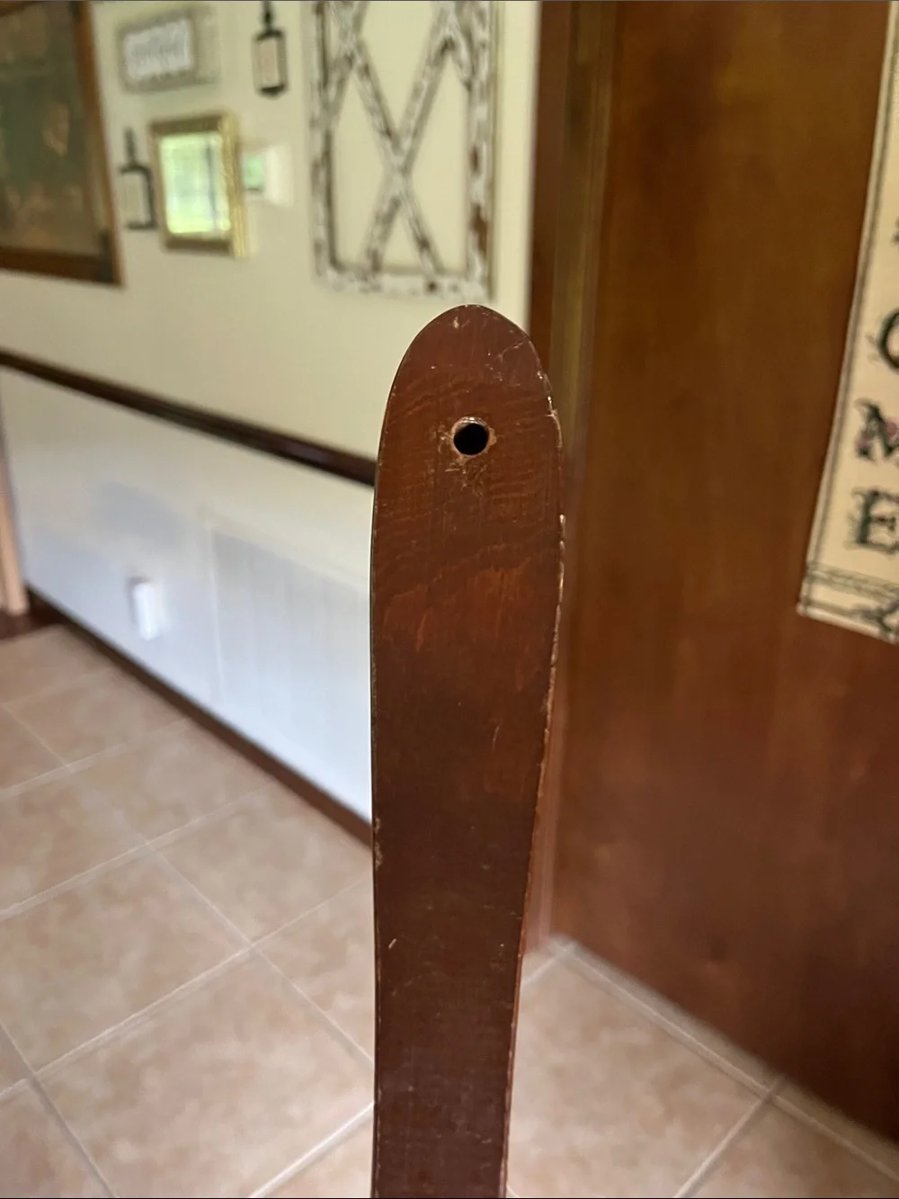 Vintage Wood Ladle Spoon Wall Decor